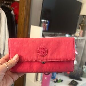 Kipling Coral/hot pink Wallet